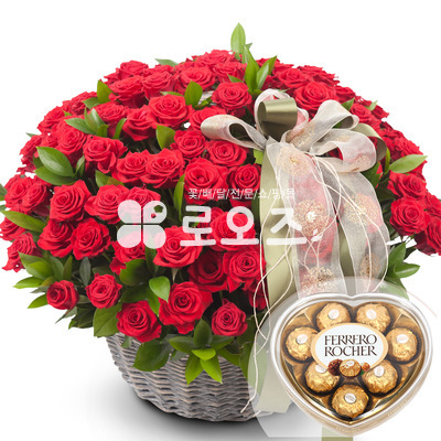 내마음을담아(100송이)-1(초콜렛포함)