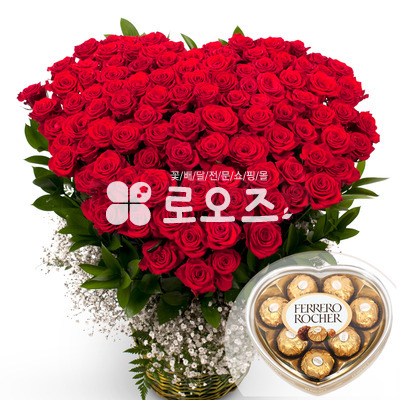 내마음을담아(100송이)-2(초콜렛포함)