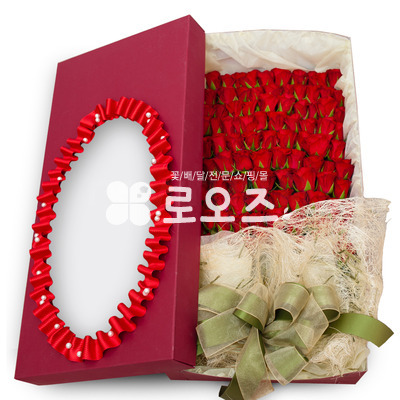 100송이꽃상자