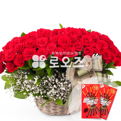 장미100송이(빼빼로데이)