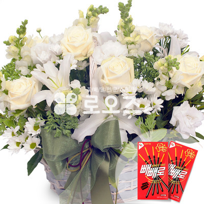 빼빼로꽃바구니(20)