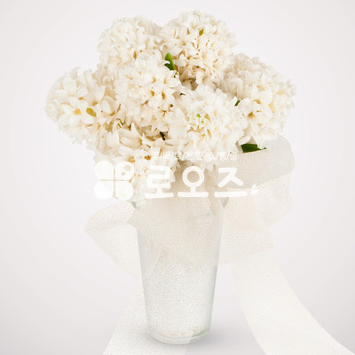 히야신스부케(그레이)