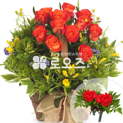 오렌지톤바구니